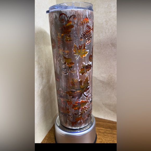 Epoxy Free Fall Theme Tumbler - Picture 2 of 9